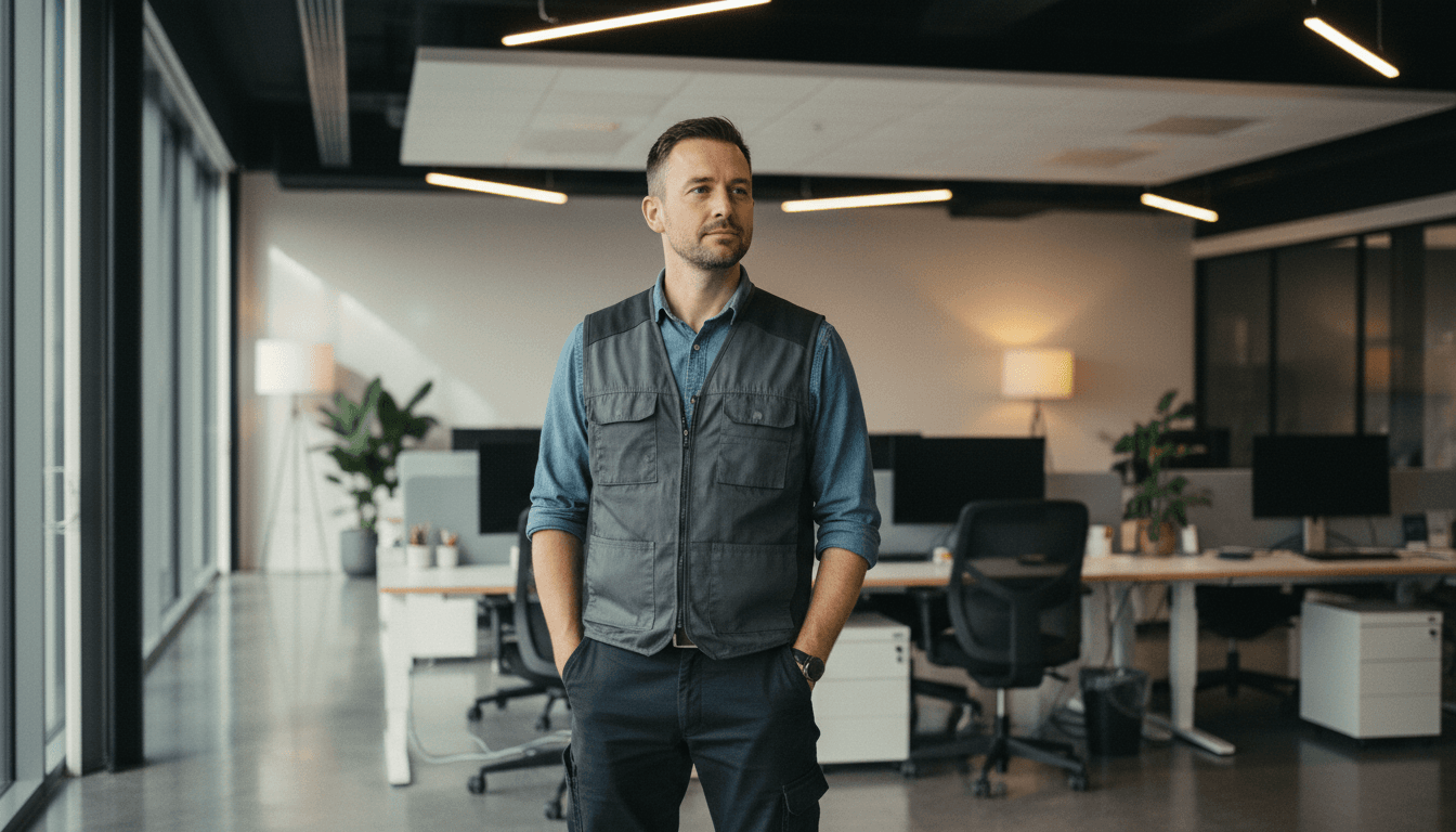 Owner of Elroi Facility Group LLC in a clean commercial office space